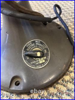Vintage 16 Victor Miracle Breeze Desk Table Fan 4 Blade Electric Cincinnati OH