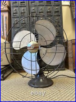 Vintage 16 Victor Miracle Breeze Desk Table Fan 4 Blade Electric Cincinnati OH