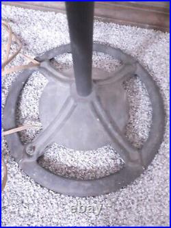 Vintage 1920's Cold Wave Art Deco Industrial Style Cast Iron Base Oscilating fan Vintage 1920's Cold Wave Art Deco Industrial Style Cast Iron Base Oscilating fan