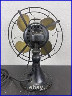 Vintage 1920's EMERSON Type 29646 3 Speed 12 4 Blade Electric Fan