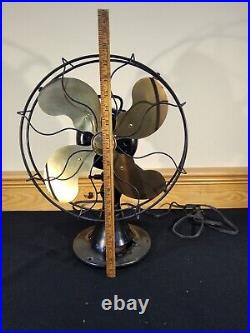 Vintage 1920's EMERSON Type 29646 3 Speed 12 4 Blade Electric Fan Parts Repair