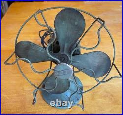 Vintage 1920's Westinghouse electric table fan model #755266 original working