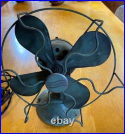 Vintage 1920's Westinghouse electric table fan model #755266 original working