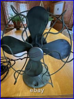 Vintage 1920's Westinghouse electric table fan model #755266 original working