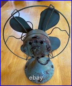 Vintage 1920's Westinghouse electric table fan model #755266 original working