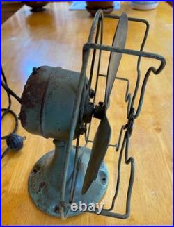 Vintage 1920's Westinghouse electric table fan model #755266 original working