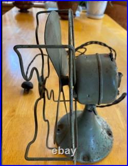 Vintage 1920's Westinghouse electric table fan model #755266 original working