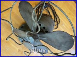 Vintage 1920's Westinghouse electric table fan model #755266 original working