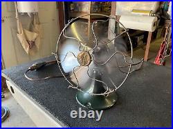 Vintage 1930 General Electric 8 Desk Fan Cat# 27X840
