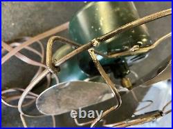 Vintage 1930 General Electric 8 Desk Fan Cat# 27X840
