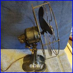 Vintage 1930's EMERSON Seabreeze Oscillating Electric 10Fan Clover Leaf Rewired