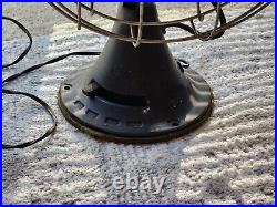 Vintage 1930's Emerson Type 3250 11 3-Speed Oscillating Fan Working