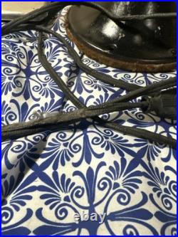 Vintage 1930's GE Vortalex 12 Oscillating Fan At1 78x191 W50929 3 Blade