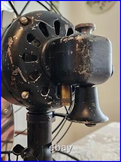 Vintage 1930's GE Vortalex 12 Oscillating Fan At1 78x191 X12634 3 Blade Vintage 1930's GE Vortalex 12 Oscillating Fan At1 78x191 X12634 3 Blade