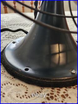 Vintage 1930's GE Vortalex 12 Oscillating Fan At1 78x191 X12634 3 Blade Vintage 1930's GE Vortalex 12 Oscillating Fan At1 78x191 X12634 3 Blade