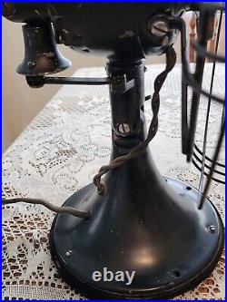 Vintage 1930's GE Vortalex 12 Oscillating Fan At1 78x191 X12634 3 Blade Vintage 1930's GE Vortalex 12 Oscillating Fan At1 78x191 X12634 3 Blade