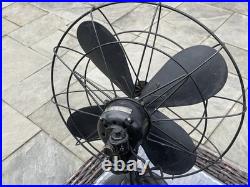 Vintage 1930's Westinghouse Oscillating Fan Model 16-F-3 #922232 Untested