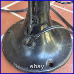 Vintage 1930s Emerson Jr B 10 Oscillating Fan WORKS Made In USA Desktop Antique