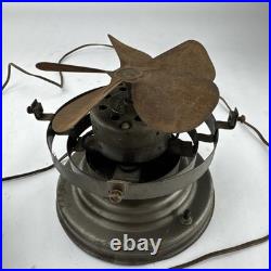 Vintage 1930s Kisco Nu-Pep Circulair Small Table Top Fan Model 7900