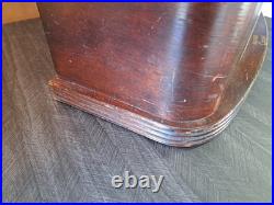 Vintage 1940's Mathes Cooler Wood Box Fan Variable Speed Model Working