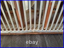 Vintage 1940's Mathes Cooler Wood Box Fan Variable Speed Model Working Vintage 1940's Mathes Cooler Wood Box Fan Variable Speed Model Working