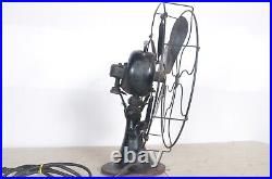 Vintage 1940s 16 Emerson Electric Fan 4 Blades & 3 Speed Oscillating 73648 AK Vintage 1940s 16 Emerson Electric Fan 4 Blades & 3 Speed Oscillating 73648 AK