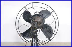 Vintage 1940s 16 Emerson Electric Fan 4 Blades & 3 Speed Oscillating 73648 AK Vintage 1940s 16 Emerson Electric Fan 4 Blades & 3 Speed Oscillating 73648 AK