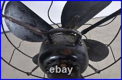 Vintage 1940s 16 Emerson Electric Fan 4 Blades & 3 Speed Oscillating 73648 AK Vintage 1940s 16 Emerson Electric Fan 4 Blades & 3 Speed Oscillating 73648 AK