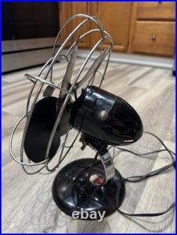 Vintage 1940s General Electric Oscillating Metal Desk Fan 78x829 Possibly Parts