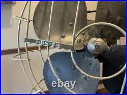 Vintage 1940s Hunter Zephair Vintage Fan 235 C-12 Tested! Works