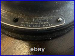 Vintage 1940s Hunter Zephair Vintage Fan 235 C-12 Tested! Works