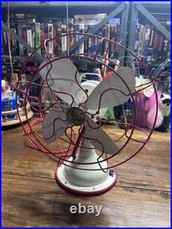 Vintage 1940s Robbins & Myers 12 Desk Fan Model M6198S Restored Works