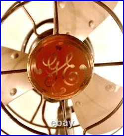 Vintage 1946-48 GE Vortalex 8 Inch Fan Table Desk Cat # FM9V1