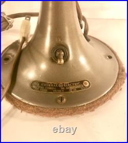 Vintage 1946-48 GE Vortalex 8 Inch Fan Table Desk Cat # FM9V1 Vintage 1946-48 GE Vortalex 8 Inch Fan Table Desk Cat # FM9V1