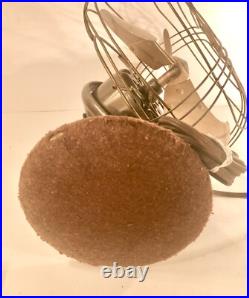 Vintage 1946-48 GE Vortalex 8 Inch Fan Table Desk Cat # FM9V1