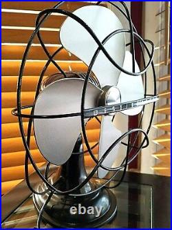 Vintage 1950's Westinghouse Electric Fan Art Deco, RootBeer, Refurbished