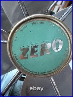 Vintage 1950s McGraw Edison Zero Metal Blade Fan Vintage 1950s McGraw Edison Zero Metal Blade Fan