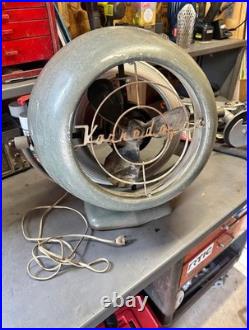 Vintage 1950s Vornado Fan Model 10D1 3-Speed Bakelite Blades WORKS