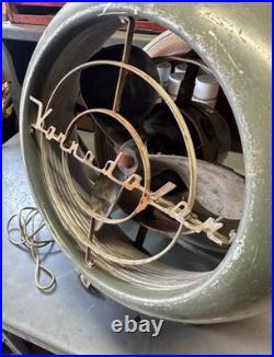 Vintage 1950s Vornado Fan Model 10D1 3-Speed Bakelite Blades WORKS