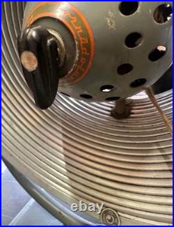 Vintage 1950s Vornado Fan Model 10D1 3-Speed Bakelite Blades WORKS