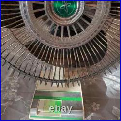 Vintage 1970's Lasco Sears tilting Atomic logo fan very rare