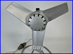 Vintage 1972 Space Age USSR Soviet Russia Table Fan Works Good watch the video