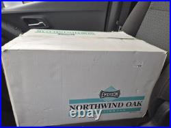 Vintage 1980s NOS Emerson Electric Friction Drive 52 Ceiling Fan Northwind Oak