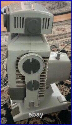 Vintage 1986 Robeson Robo The Fan Eyes Light Up Tested Working Robot See Descrip