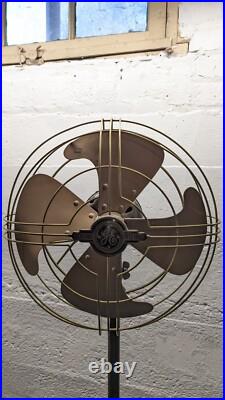 Vintage 40s General Electric 6 Ft Vortalex Floor Oscillating Fan FM12M11 Repair Vintage 40s General Electric 6 Ft Vortalex Floor Oscillating Fan FM12M11 Repair