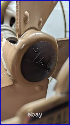 Vintage 40s General Electric 6 Ft Vortalex Floor Oscillating Fan FM12M11 Repair