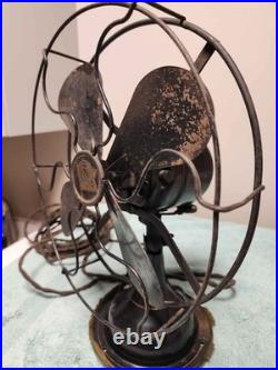 Vintage 4650 Robbins Myers 4 Blade Oscillating Electric Fan 3 Speeds