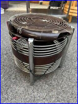 Vintage 50's Robbins & Myers Hassock Electric Floor Fan
