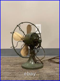 Vintage 8 Cold Wave Electric Oscillating Fan
