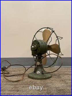 Vintage 8 Cold Wave Electric Oscillating Fan
